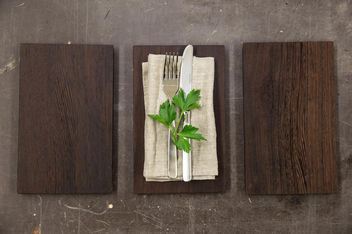 Frühstücksbrettchen Wenge