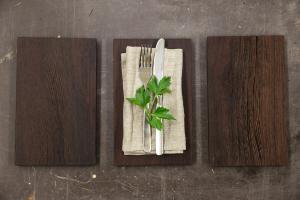 Brettchen Wenge massiv