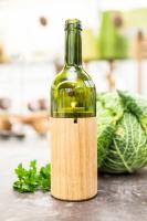 WeinLicht, Glas moosgrün